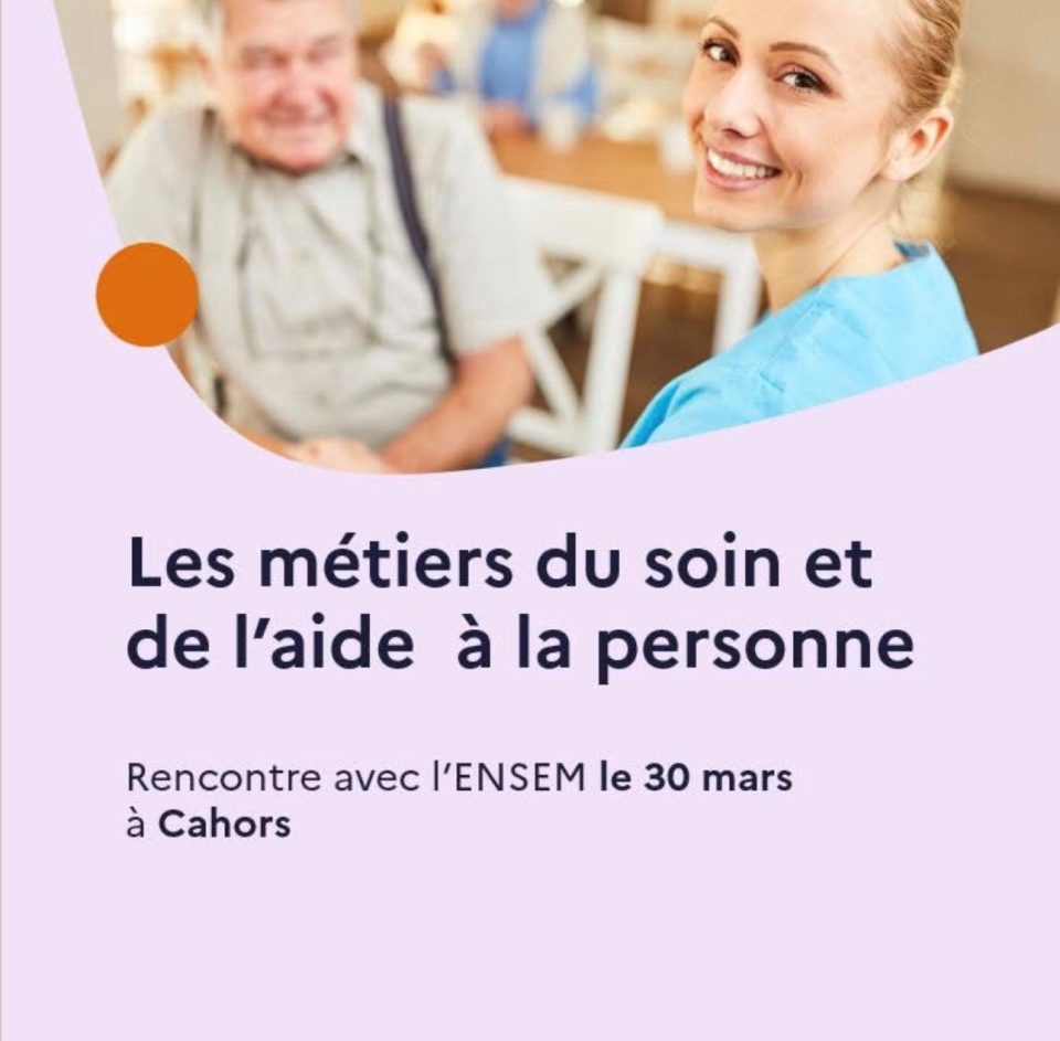 FRANCE TRAVAIL LUNDI 300326 jourmee metiers soins et accompagnement